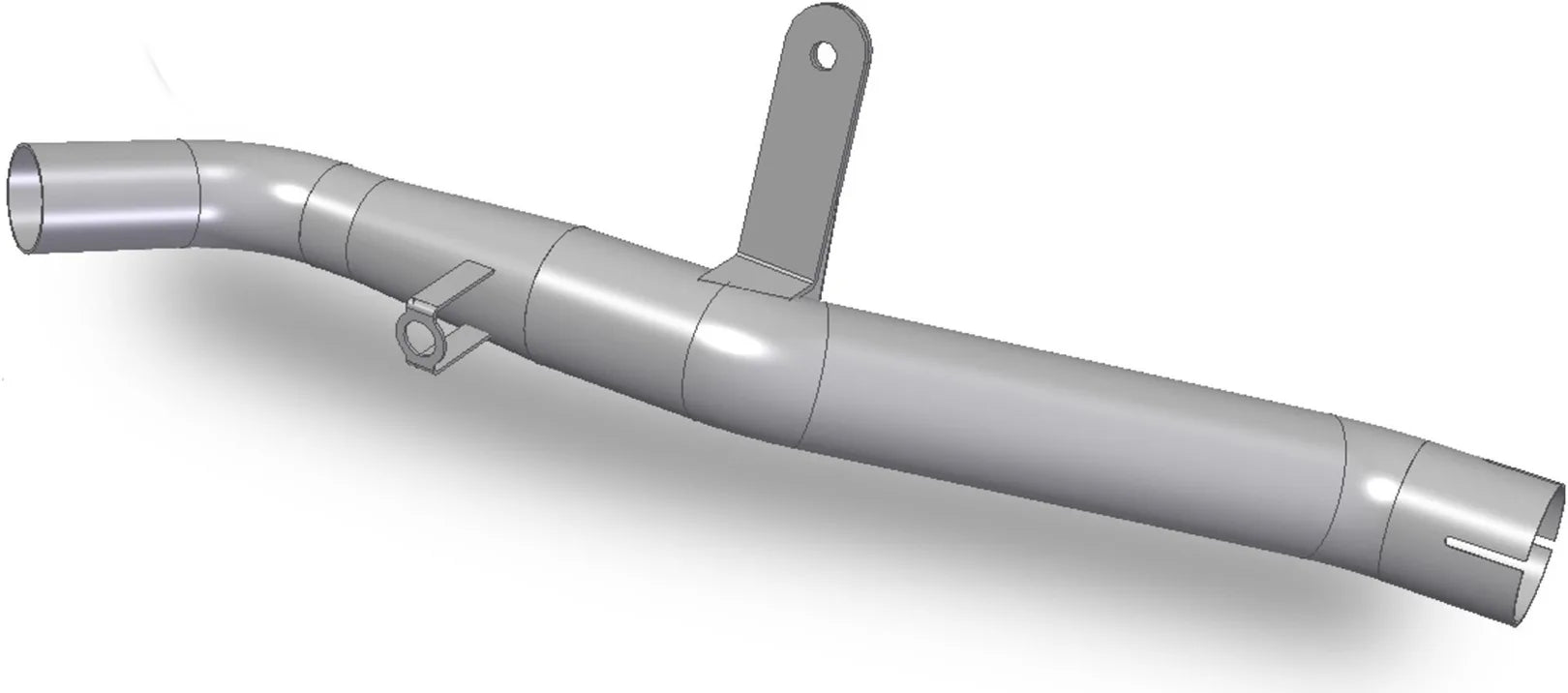 Tubo De Conexión No Catalizado - Mivv Compatible Con Moto Morini X-Cape 649 (2021-2024)