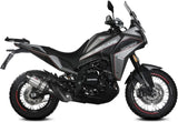 Tubo De Escape Con Homologación Acústica Suono Acero Carbono - Mivv Compatible Con Moto Morini X-Cape 649 (2021-2024)