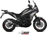 Tubo De Escape Con Homologación Acústica Suono Acero Carbono - Mivv Compatible Con Moto Morini X-Cape 649 (2021-2024)