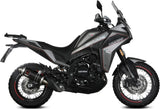 Tubo De Escape Sin Catalizador Y Con Homologación Acústica Dakar Acero Negro - Mivv Compatible Con Moto Morini X-Cape 649 (2021-2024)