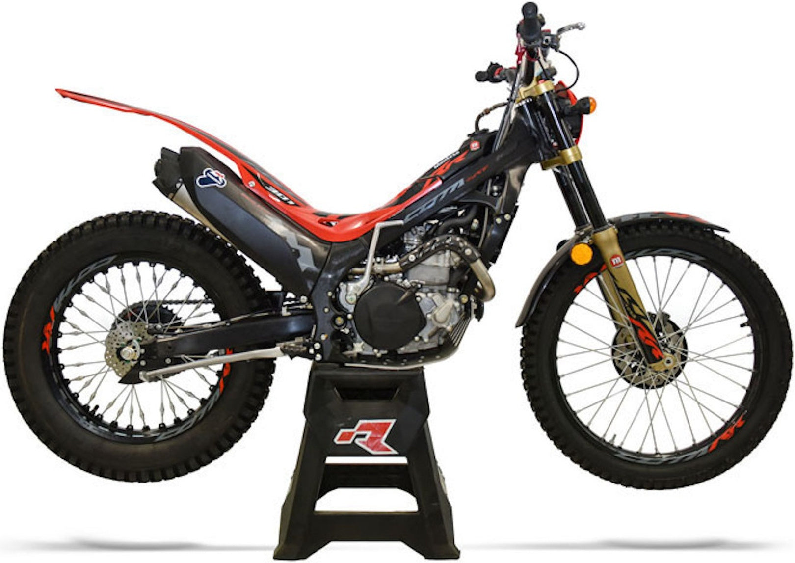 Complete Exhaust System Without Sound Certification Full Titanium - Termignoni Compatible With Montesa Cota 301 Rr