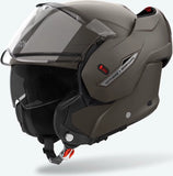 Casco Modular Para Moto Airoh Mathisse Ii - Mth291 Thermoplastic Hrt Bronce Mate Color Talla S