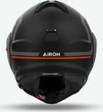 Casco Modular Para Moto Airoh Mathisse Ii - Mth2G32 Thermoplastic Hrt Naranja Mate Genius Talla Xs