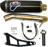 Complete Exhaust System Without Catalytic Converter And Without Sound Certification Relevance Carbon T Carbon Cap - Termignoni Compatible With Mv Agusta F3 675 (2012-2020)