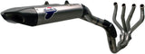 Complete Exhaust System Without Sound Certification Force Full Titanium Carbon Cap - Termignoni Compatible With Mv Agusta F4 (2012-2020)