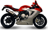 Tubo De Escape Sin Homologación Acústica Relevance Titano Copa Carbono - Termignoni Compatible Con Mv Agusta F3 800 (2012-2020)