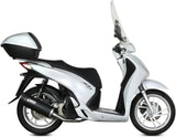 Sistema De Escape Completo Con Catalizador Y Homologación Acústica Mover Acero Negro - Mivv Compatible Con Honda Sh 125 (2013-2016)