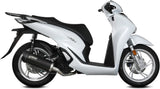 Sistema De Escape Completo Sin Catalizador Y Sin Homologación Acústica Mover Acero Negro - Mivv Compatible Con Honda Sh 150 (2020-2024)