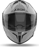 Casco Integral Para Moto Airoh Matryx - Mx98 Composite Carbon Gris Cemento Gloss Color Talla M