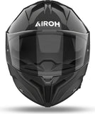 Casco Integral Para Moto Airoh Matryx - Mx99 Composite Carbon Antracita Gloss Color Talla L