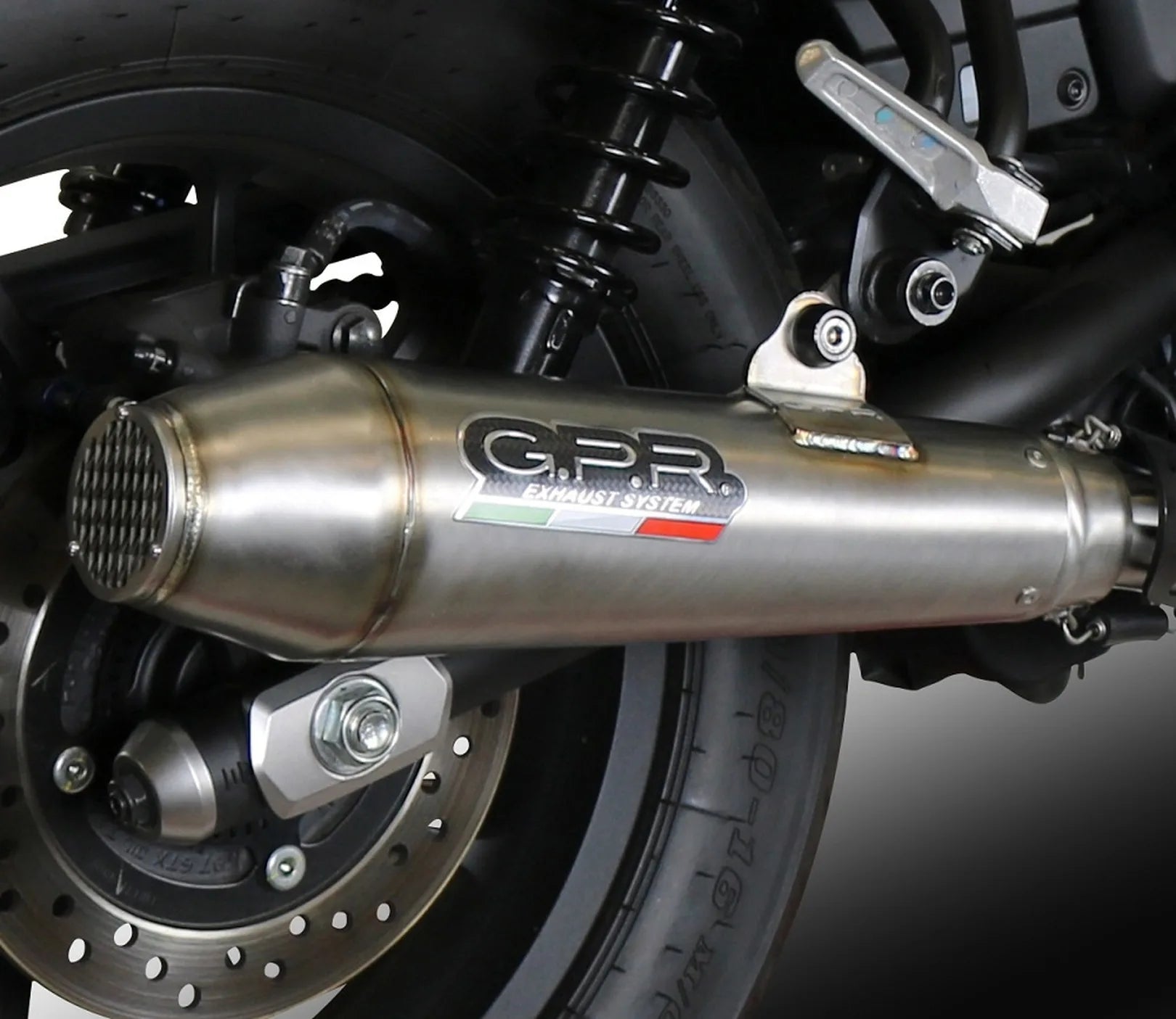 Tubo De Escape Con Homologación Acústica Ultracone Acero - Gpr Compatible Con Brixton Crossfire 500 X (2020-2021)