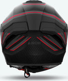 Casco Integral Para Moto Airoh Matryx - Mxse55 Composite Carbon Rojo Mate Sentinel Talla Xxl
