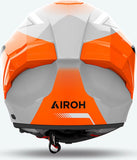 Casco Integral Para Moto Airoh Matryx - Mxw32 Composite Carbon Naranja Gloss Wide Talla S