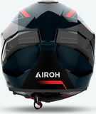 Casco Integral Para Moto Airoh Matryx - Mxw55 Composite Carbon Rojo Gloss Wide Talla Xxl