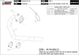 Non-Catalytic Connector Pipe - Mivv Compatible With Yamaha Wr 125 R (2009-2016)