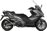 Sistema De Escape Completo Sin Catalizador Y Sin Homologación Acústica Gppro Acero Negro - Mivv Compatible Con Kymco Ak 550 (2021-2024)
