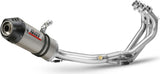 Sistema De Escape Completo Con Catalizador Y Homologación Acústica Oval Titano Carbono - Mivv Compatible Con Yamaha Xsr 900 (2016-2020)