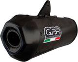 Complete Catalytic Exhaust System With Sound Certification Pentaroad Black Stainless Steel - Gpr Compatible With Zontes M 125 (2022-2023)
