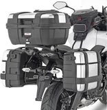 Monokey Trekker Dolomiti Aluminium Side Cases - 72 Lt Trekker Dolomiti Aluminium - Givi Compatible With Kawasaki Versys 650 (2022-2024)