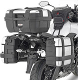 Maletas Laterales Monokey Trekker Alaska Aluminio Negro 72 Lt Trekker Alaska Aluminio - Givi Compatible Con Kawasaki Versys 650 (2022-2024)