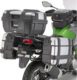 Monokey Trekker Side Cases - 66 Lt Trekker Aluminium - Givi Compatible With Kawasaki Versys X 300 (2017-2024)