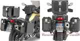 Maletas Laterales Monokey Cam-Side Trekker Outback Evo Smart Aluminio Anodizado + Cerradura 88 Lt Trekker Outback Evo Smart Aluminio Anodizado - Givi Compatible Con Bmw F 900 Gs Adventure (2024)