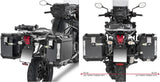 Maletas Laterales Monokey Cam-Side Trekker Outback Evo Smart Aluminio Anodizado + Cerradura 88 Lt Trekker Outback Evo Smart Aluminio Anodizado - Givi Compatible Con Triumph Tiger 1200 Explorer (2012-2015)