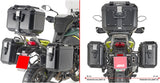Trekker Dolomiti Aluminium Black Top Case + Side Cases - 118 Lt Trekker Dolomiti Aluminium - Givi Compatible With Benelli Trk 702 X (2023-2024)