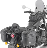 Maletas Laterales Monokey Negro 44 Lt Plastico - Givi Compatible Con Royal Enfield Meteor 350 (2021-2024)