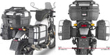 Monokey Trekker Dolomiti Aluminium Side Cases - 72 Lt Trekker Dolomiti Aluminium - Givi Compatible With Royal Enfield Himalayan (2021-2023)