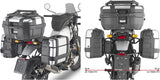 Alforjas Laterales Monokey Canyon Negro 50 Lt Canyon Nylon - Givi Compatible Con Royal Enfield Himalayan (2021-2023)