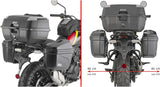 Monokey Trekker Dolomiti Black Aluminium Side Cases - 60 Lt Trekker Dolomiti Aluminium - Givi Compatible With Royal Enfield Guerrilla 450 (2024)