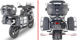 Maletas Laterales Monokey Trekker Negro 92 Lt Trekker Aluminio - Givi Compatible Con Cfmoto 800 Mt (2022-2024)