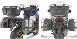 Monokey Trekker Side Cases - 66 Lt Trekker Aluminium - Givi Compatible With Honda Crf 1100 L Africa Twin (2024)