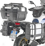 Maletas Laterales Monokey Trekker Alaska Aluminio Negro 72 Lt Trekker Alaska Aluminio - Givi Compatible Con Honda Xl 750 Transalp (2023-2024)