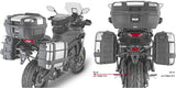 Monokey Trekker Side Cases - 66 Lt Trekker Aluminium - Givi Compatible With Yamaha Tracer 9 - Gt - Gt+ (2021-2024)