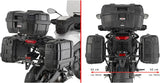 Maletas Laterales Monokey Trekker Negro 92 Lt Trekker Aluminio - Givi Compatible Con Yamaha Tracer 9 - Gt - Gt+ (2025)
