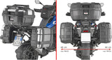 Monokey Trekker Lite Gray Side Cases - 70 Lt Trekker Lite Technopolymer - Givi Compatible With Bmw R 1300 Gs (2024)