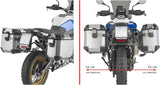Maletas Laterales Monokey Cam-Side Trekker Outback Evo Smart Aluminio + Cerradura 88 Lt Trekker Outback Evo Smart Aluminio - Givi Compatible Con Bmw F 900 Gs (2024)