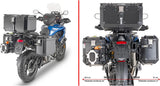 Maletas Laterales Monokey Cam-Side Trekker Outback Evo Smart Aluminio Anodizado + Cerradura 77 Lt Trekker Outback Evo Smart Aluminio Anodizado - Givi Compatible Con Triumph Tiger 1200 Gt - Pro (2022-2024)