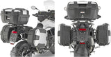 Maletas Laterales Monokey Negro 44 Lt Plastico - Givi Compatible Con Triumph Tiger 900 (2020-2023)