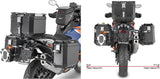 Maletas Laterales Monokey Cam-Side Trekker Outback Evo Smart Aluminio + Cerradura 70 Lt Trekker Outback Evo Smart Aluminio - Givi Compatible Con Ktm 1290 Super Adventure S (2021-2024)