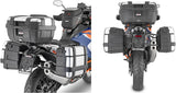 Maletas Laterales Monokey Trekker Dolomiti Aluminio 72 Lt Trekker Dolomiti Aluminio - Givi Compatible Con Ktm 1290 Super Adventure S (2021-2024)
