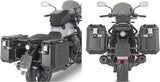Maletas Laterales Monokey Cam-Side Trekker Outback Evo Smart Aluminio + Cerradura 88 Lt Trekker Outback Evo Smart Aluminio - Givi Compatible Con Moto Guzzi V7 850 Stone (2021-2024)