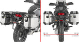 Maletas Laterales Monokey Cam-Side Trekker Outback Evo Smart Aluminio Anodizado + Cerradura 74 Lt Trekker Outback Evo Smart Aluminio Anodizado - Givi Compatible Con Moto Guzzi Stelvio 1000 (2024)