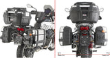 Maletas Laterales Monokey Trekker Negro 92 Lt Trekker Aluminio - Givi Compatible Con Moto Guzzi V85 Tt (2024)