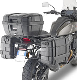 Alforjas Laterales Monokey Negro 50 Lt Plastico - Givi Compatible Con Harley-Davidson Pan America 1250 (2021-2023)