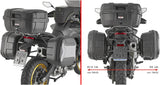 Monokey Trekker Dolomiti Black Aluminium Side Cases - 60 Lt Trekker Dolomiti Aluminium - Givi Compatible With Voge Valico 900 Dsx (2024)