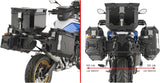 Adaptador Posterior Monolock + Portamaletas Lateral Pl One-Fit Lado Derecho Contorneado Para Maletas Monokey Cam-Side - Givi Compatible Con Bmw F 900 Gs (2024)