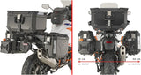 Maletas Laterales Monokey Cam-Side Trekker Outback Evo Smart Aluminio Anodizado + Cerradura Dx Recortada 88 Lt Trekker Outback Evo Smart Aluminio Anodizado - Givi Compatible Con Ktm 1290 Super Adventure R (2021-2024)